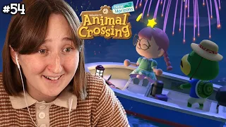 FIREWORKS on our island! | Animal Crossing #54