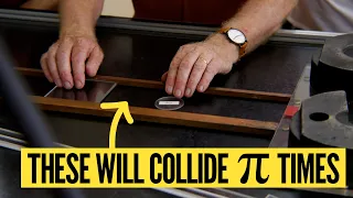 We calculated pi with colliding blocks