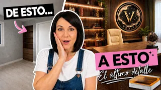 El último detalle para terminar mi despacho de lujo