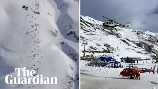 Several injured after ski lift collapses at Spanish resort in Astún