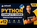 Variables in Python Advanced concept Python AI based Complete Python course Series 2026