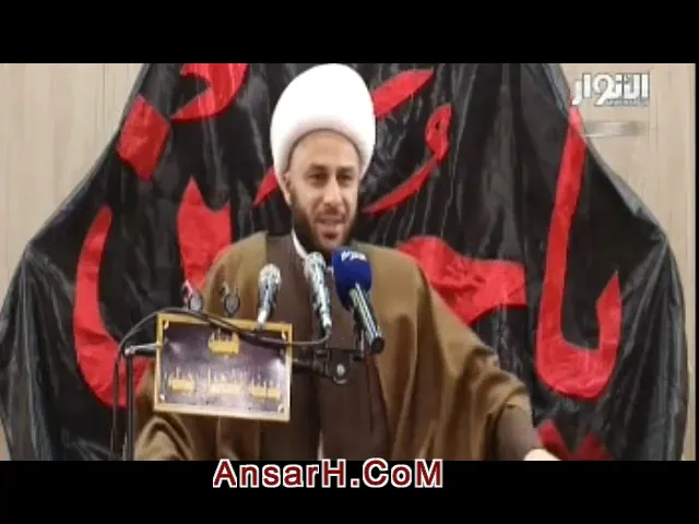 ⁣اسال الباب عنها والجدار يازهراء نعي الشيخ زمان الحسناوي