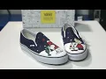 Recorded Live Sneaker Peanuts x Vans Classic Slip On Charlie Brown Unboxing