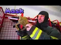 Blippi Learns At The Fire Station Tour | Learn about Firefighters for Kids | Blippi Videos