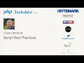Ciaran McNulty - Behat Best Practices
