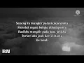 HAZAMI - MUNGKIR BAHAGIA (LIRIK)