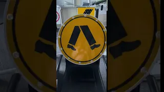 Solar Pedestrian Warning System Sign Face Animated Solar Lighting Designs 1300 76 52 65 