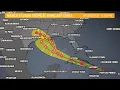 Hurricane Marco and Tropical Storm Laura Forecast cone spaghetti models and position