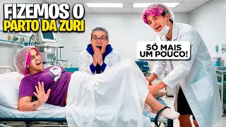 FIZEMOS O PARTO DA ZURI EM CASA *ela nasceu?