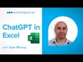 Using ChatGPT to Speed Up Your Excel Tasks