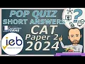 CAT Short Answers Grade 12 IEB Paper 2 2024 Question 1 2 Computer Terms Podcast