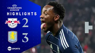 Duran & Barkley Seal Massive Win 😮‍💨 | RB Leipzig 2-3 Aston Villa | UEFA Champions League Highlights