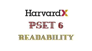 HarvardX CS50 PSET6 - Readability