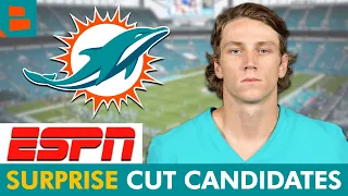 5 SURPRISE Dolphins Cut Candidates Based On ESPN s 53-Man Roster Projection Ft Ethan Bonner