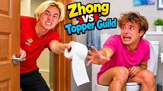 Try Not To Laugh - Zhong vs Topper Guild Funny Shorts 2026 Part 1