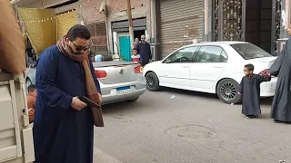 احلى استقبال العريس وعرستو أفراح عائلات البحيري 