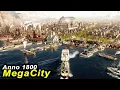 Anno 1800 MEGACITY Longplay - HARDMODE Citybuilder ALL DLCs MODS Lets Play Strategy Part 02