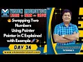 Swapping Two Numbers Using Pointer in C Programming Pointer in C Explained with Example