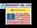MS MISSISSIPPI CLASSIFIEDS Post Free Ads Online AKClassy Craigslist USA