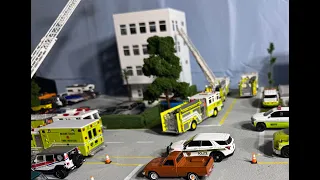 Diecast Structure Fire Stop-Motion