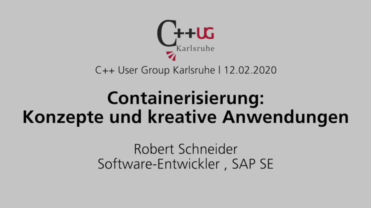 Containerisierung: Konzepte und kreative Anwendungen