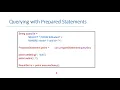 4 Statement PreparedStatement CallableStatement
