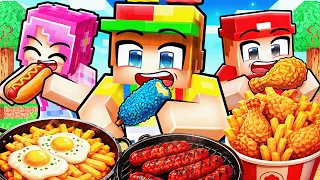 MINECRAFT ASMR MUKBANG