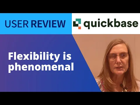 Thumbnail for One Users Detailed CRM and Tracking Solution | Quickbase Review
