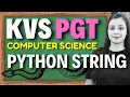 KVS PGT - Computer Science Complete PYTHON STRING in ONE CLASS