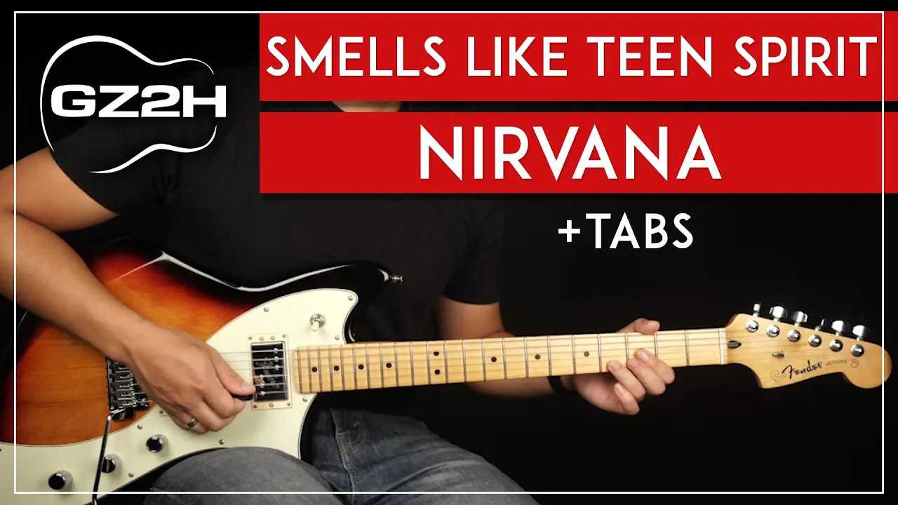 Smells Like Teen Spirit Guitar Tutorial Nirvana Guitar Lesson |Chords + Solo| Smells Like Teen Spirit Guitar Tutorial Nirvana Guitar Lesson |Chords + Solo|