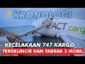 Lagu Detik-Detik Boeing 747 Kargo Tergelincir, Menabrak 2 Mobil Patroli, dan Terjun ke Laut Hong Kong