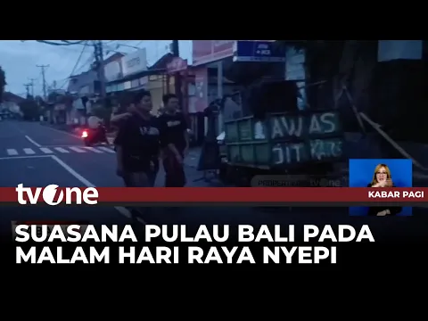 Suasana Hari Raya Nyepi di Pulau Bali