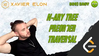 LeetCode 589 N-Ary Tree Pre-Order Traversal Iterative Recursive Solution Java Whiteboard