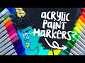 Are Arteza Acrylic Paint Markers Worth It HONEST REVIEW OPACITY TEST