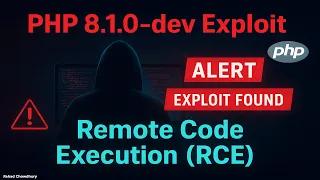 PHP 8 1 0-dev User-Agentt RCE Vulnerability Tutorial