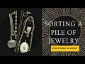 Sorting Through Vintage Avon Jewelry