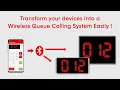 QCS Queue Management System App - Tutorial