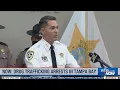 FBI Tampa authorities announce arrests in drug trafficking operation