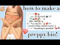 How to make a preppy bio in zepteo whit just too steps zpt tutorial