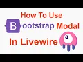 How To Use Bootstrap Modal In Laravel Livewire Step By Step In Hindi