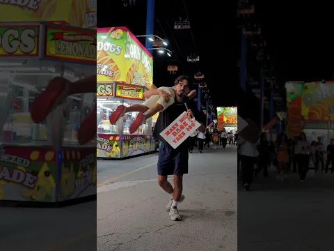 He wasn’t leaving without that $50 so I had to take matters into my own hands