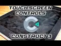 How to Use Touch Screen Controls in Construct 3