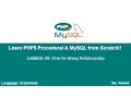 PHP Procedural MySQLi Lesson 49 One-to-Many Relationship