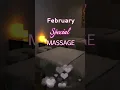 Couples Massage for this February