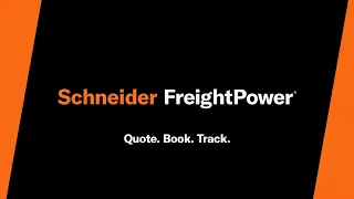 Schneider FreightPower for Shippers - Delivers instant access to reliable flexible capacity