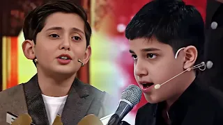 نفس المكان ونفس المسابقة منافسة بين أقوي شابان شاركوا في تقليد عمالقة القراء جننوا لجنة التحكيم 