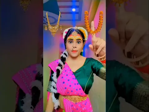 🌺radharani dress look challenge 🙏💃 #shorts #short #ytshorts #janmashtami #makeup #krishna #look