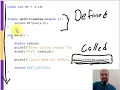 Function Headers in C