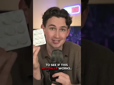 He tested brain boosting gum... #shorts #shortsfeed #youtubeshorts #cringe #lifehack #comedy #funny