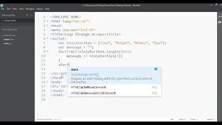 How to Loop Through a JavaScript Array